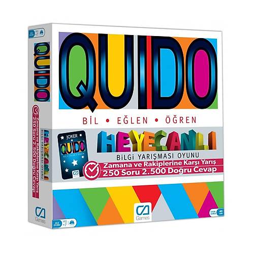 078 CAOYN-5046 QUIDO BOARD GAME