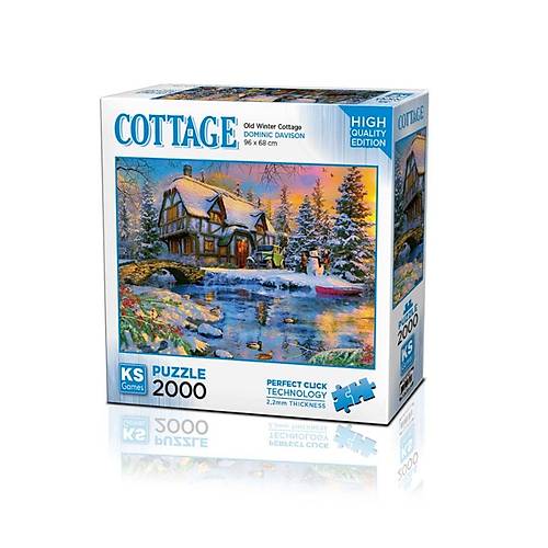 22526 Old Winter Cottage 2000 Par�a Puzzle -KS Puzzle