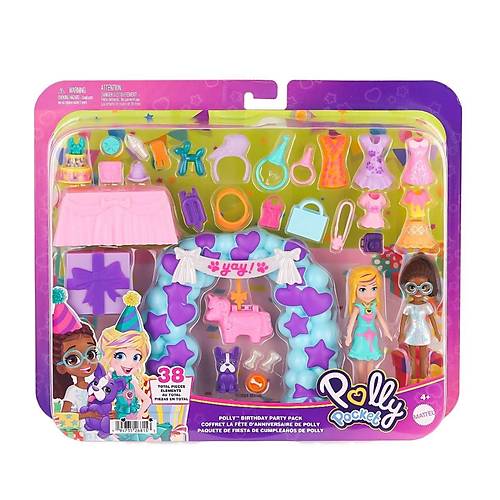 JCC33 Polly Pocket Pollynin Do�um G�n� Partisi Paketi