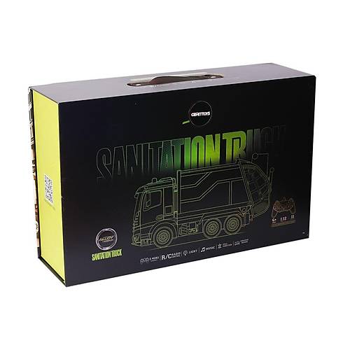 HJ8003-1  Metal Kumandal� ��p Arabas� -Gepettoys