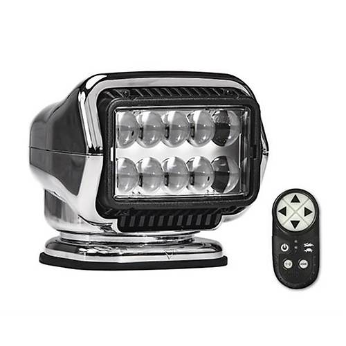 Golight Stryker ST Ledli Kablosuz Projektr, 12V, Kromaj