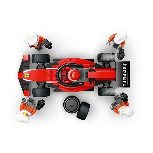 60443 Lego City Ferrari F1 Pit Stop ve Pit Ekibi 322 para +6 ya