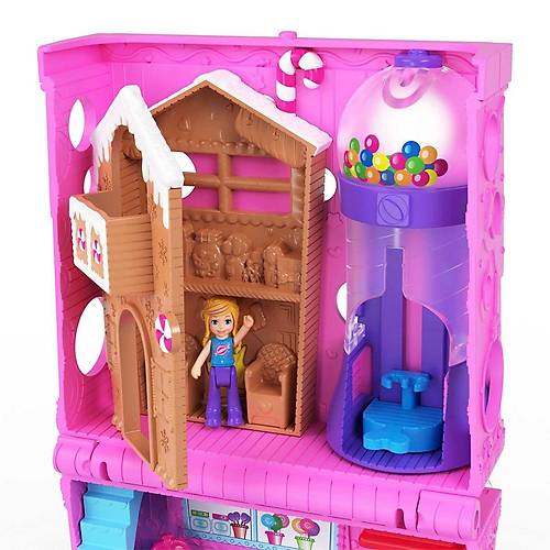 HNB03 Polly Pocket Pollyville �eker D�kkan� Oyun Seti
