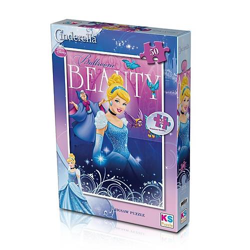 CRL709 KS, Cinderella  50 Par�a �ocuk Puzzle