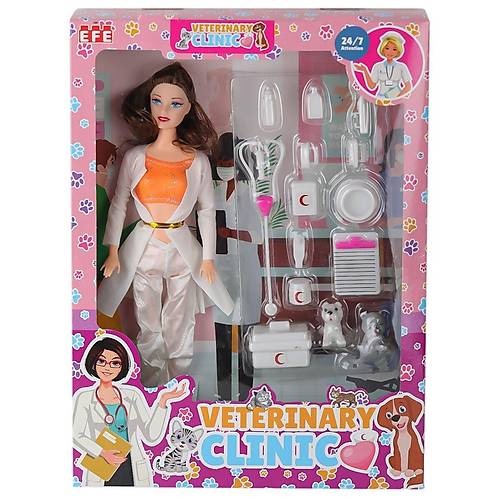 875 Veteriner Manken Bebek -Efe Toys