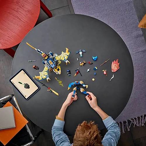 71843 Lego Ninjago Rogue'un Robot Ejderha Binicisi 584 par�a +8 ya�