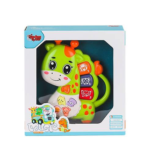 JLG-855-66A I��kl� ve M�zikli Z�rafa Bebek Pianosu -Vardem Oyuncak