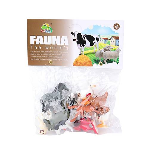 NC3-012 PVC K���k �iftlik Hayvanlar� -Kidmar Oyuncak