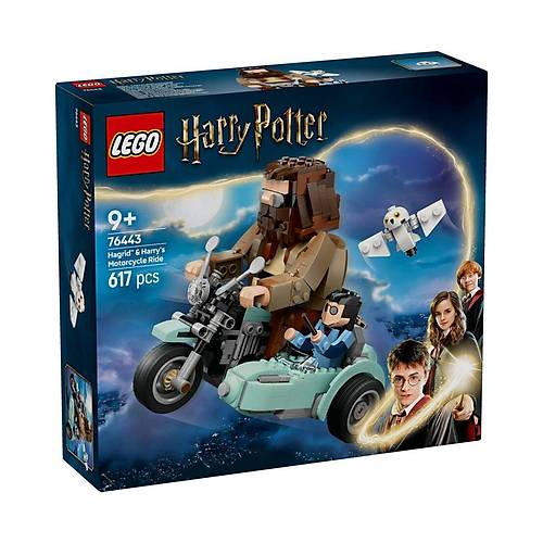 76443 LEGO� Harry Potter� Hagrid� ve Harry'nin Motosiklet Yolculu�u 617 par�a +9 ya�