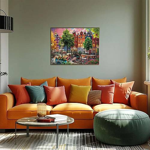 20793 PUZZLE 1000 BEAUT�FUL SUNSET �N AMSTERDAM