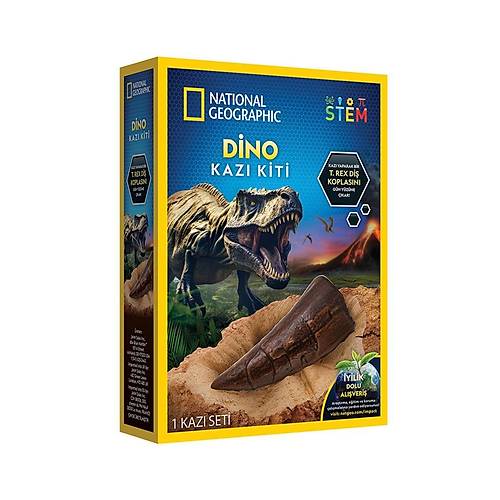 NAT06002 National Geographic Dino Kaz Kiti - RTNGDINO2 +8 ya