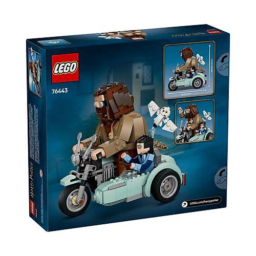 76443 LEGO Harry Potter Hagrid ve Harry'nin Motosiklet Yolculuu 617 para +9 ya