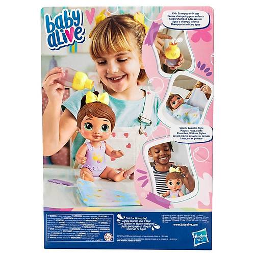 F9120 Baby Alive ampuan Sevgisi Esmer Bebek +3 ya