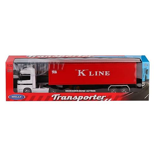 32281KW Welly Mercedes Benz T�r 1:32 -Karsan Oyuncak