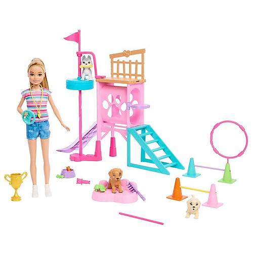 HRM10 Stacienin K�pek�ik Oyun Park� - Barbie and Stacie To The Rescue