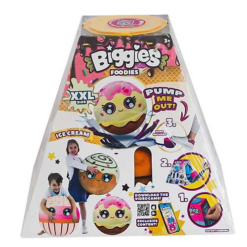 72608 Pelu� Biggies Foodies Cinammon Roll Size XXL