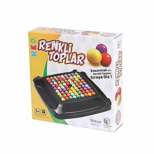 HED 089 Renkli Toplar Kutu Oyunu -Hobi
