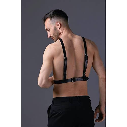 Pamuktenim Erkek Fantezi Deri Harness Ask 2135