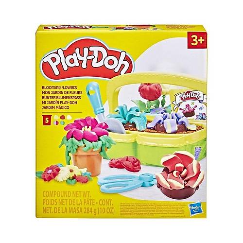 G0492 Play-Doh Renkli �i�ekler Botanik Oyun Seti +3 ya�