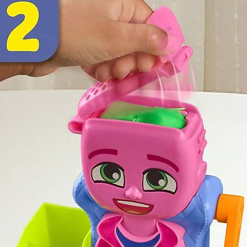 F8807 Play-Doh Renkli Kuaf�r Salonu+3 ya�
