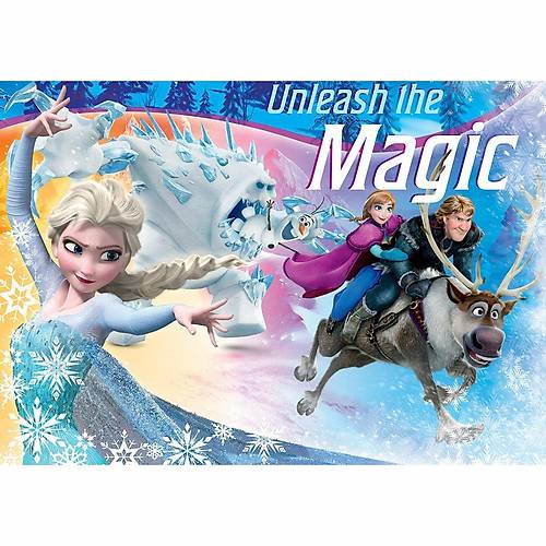 FRZ709 Frozen 50 Par�a �ocuk Puzzle -KS Puzzle