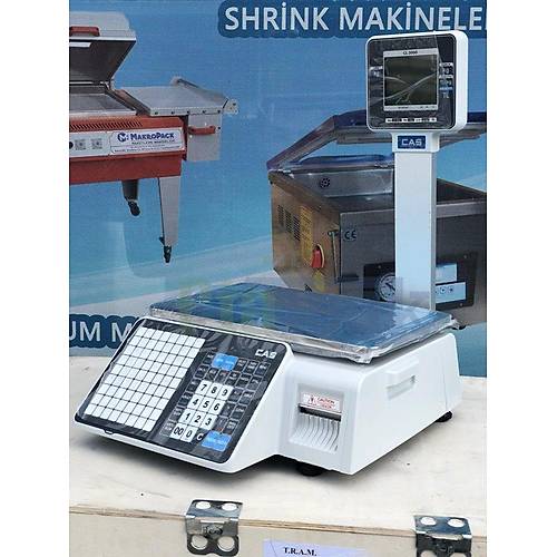 CAS CL-3000: Profesyonel 15-30 Kg Barkodlu Terazi (Boyunlu ve Boyunsuz Modeller)
