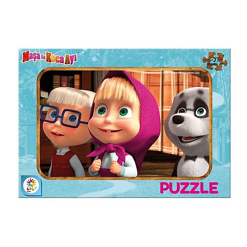 MS7537 MASHA KOCA AYI 24 PCS FRAME