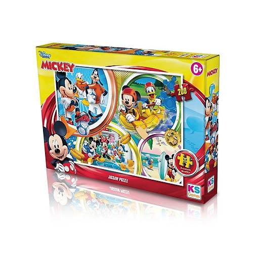 MCH 113 Mickey Mouse 200 Par�a Puzzle -KS Puzzle