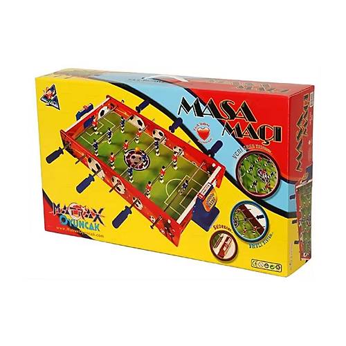 402 Ah�ap Masa Ma�� Oyunu Orta Boy -Ak�i�ek Oyuncak