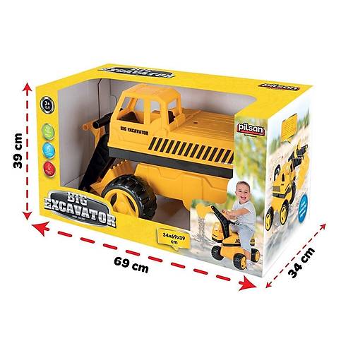 06 207 Big Excavator -Pilsan Oyuncak