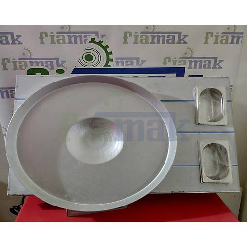Paslanmaz ift Garnitrl Elektrikli Tantuni Oca 50x75 cm | Yksek Performansl Et Tavuk Tantuni Hazrl