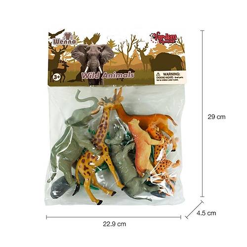 7141,7142,7143 Po�ette 10 par�a Hayvan Seti