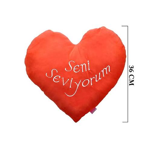 1153K Kalp Yastk 36x36 cm