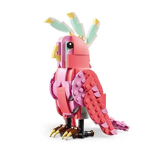 31170 Lego Creator 3�1 arada Vah�i Hayvanlar:Pembe Flamingo 288 par�a +8 ya�