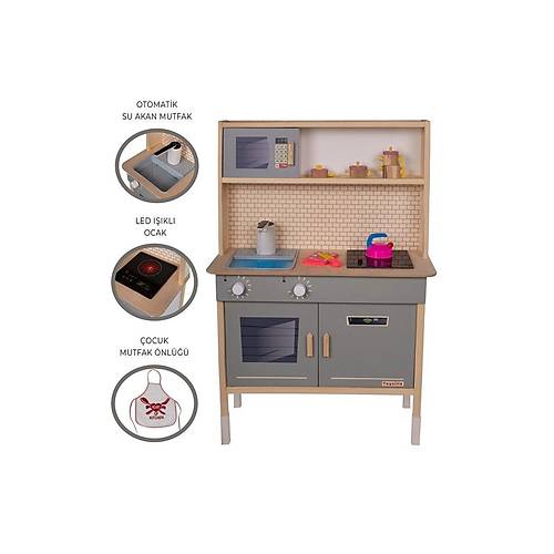 T1030 AH�AP SU AKAN MUSLUKLU VE LEDL� �OCUK MUTFA�I YE��L