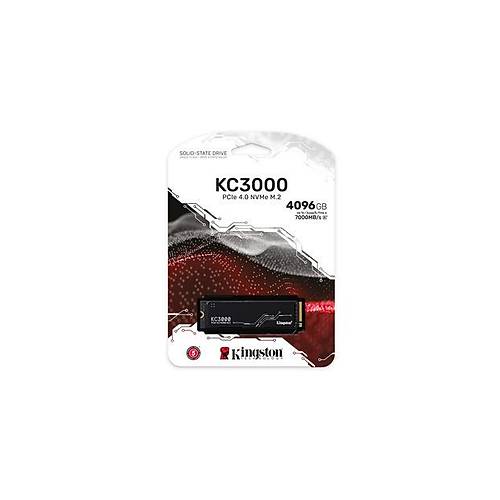 Kingston  4096G KC3000 PCIe 4.0 NVMe M.2 SSD