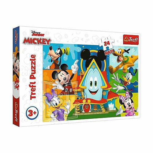 PUZZLE-14351 Maxi Mickey Mouse 24 Par�a �ocuk Puzzle