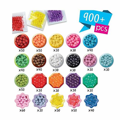 31912 AquaBeads �antal� Ba�lang�� Seti 900 par�a +4 ya�
