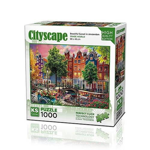 20793 PUZZLE 1000 BEAUT�FUL SUNSET �N AMSTERDAM