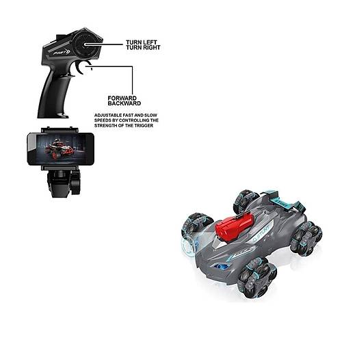 SYR-666-863 Kumandal� Wifi Kameral� Stunt Araba -Vardem Oyuncak
