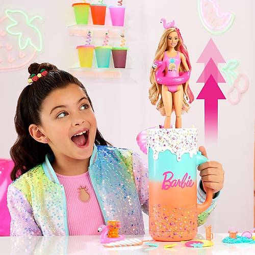 HRK57 Barbie Pop Reveal Srprizli Bardak Oyun Seti