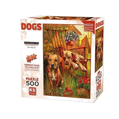 20067 Up And Down Time 500 Par�a Puzzle -KS Puzzle