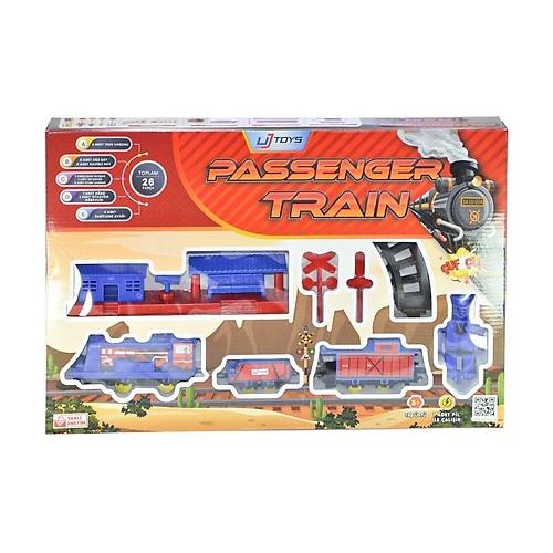020002 stasyonlu Tren Krmz -UJtoys