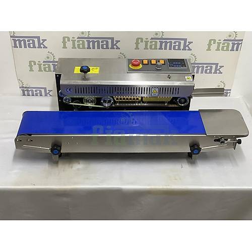 Paslanmaz Lavion FRD-750 Konveyorlu Otomatik Poet Kapatma Makinesi
