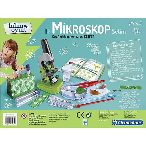 64963 lk Mikroskop Setim - Bilim ve Oyun +8 ya