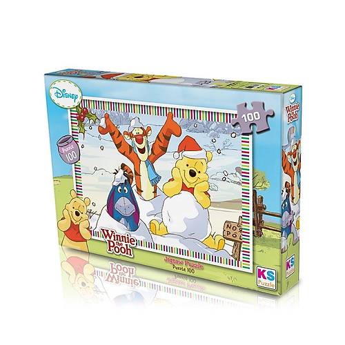 WN714  KS, Winnie The Pooh, 100 Par�a Puzzle