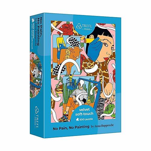 PUZZLE-37423  No Pain No Painting 500 Par�a Puzzle