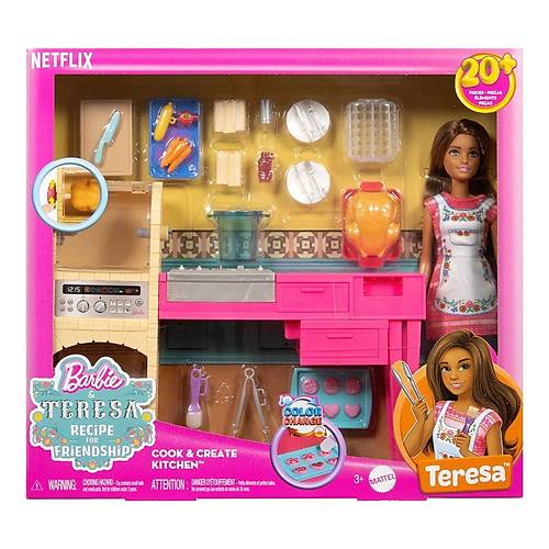 JCT06 Teresa ve Mutfa�� Oyun Seti - Barbie and Teresa Recipe for Friendship
