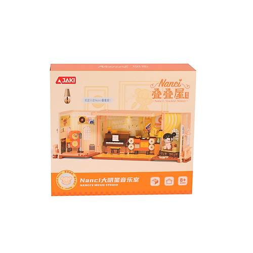 HK133 JAK� B�Y�K YILDIZ M�Z�K ODASI 256 PAR�A BLOCK OYUNCAK