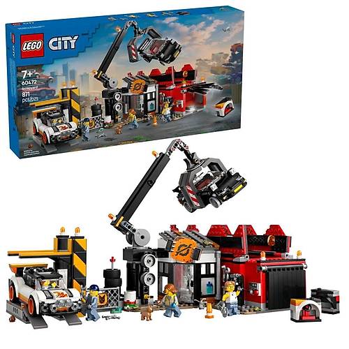 60472 Lego City Hurdal�k ve Arabalar 871 par�a +7 ya�